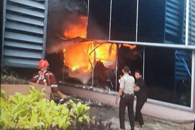 Kebakaran gedung kemenkumham