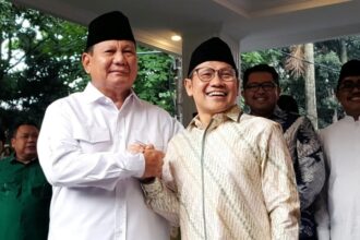 Ketum Gerindra Prabowo Subianto Dan Ketum Pkb Muhaimin Iskandar