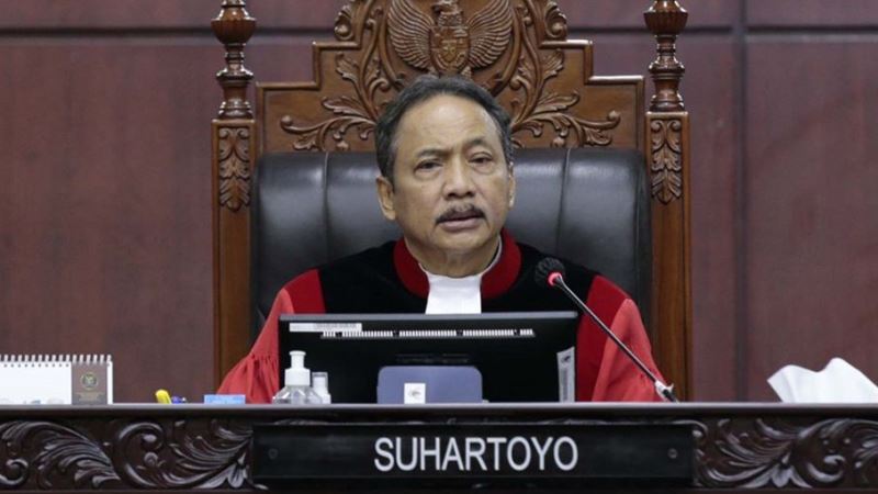 Suhartoyo Ketua Mk Baru Gantikan Anwar Usman